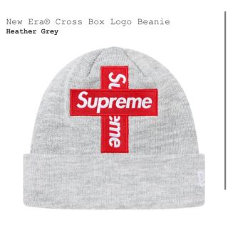 シュプリーム(Supreme)のSUPREME  New Era® Cross Box Logo Beanie(ニット帽/ビーニー)