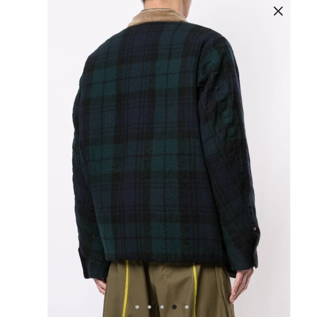 サイズ２ 新品 sacai チェック ジャケット