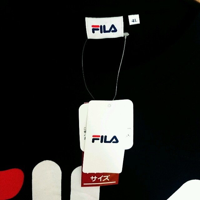 FILA(フィラ)の【未使用タグ付き】ビッグロゴTシャツ メンズのトップス(Tシャツ/カットソー(半袖/袖なし))の商品写真