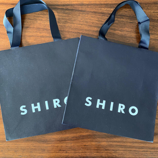 シロ(shiro)のSHIRO シロ　ショップ袋　ブランド紙袋(ショップ袋)