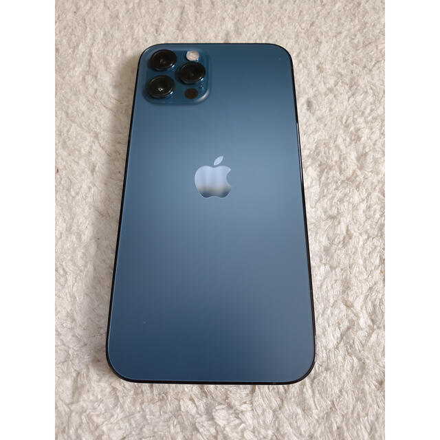 Apple(アップル)の【ほぼ新品】iPhone12 Pro パシフィックブルー Simフリー128GB スマホ/家電/カメラのスマートフォン/携帯電話(スマートフォン本体)の商品写真