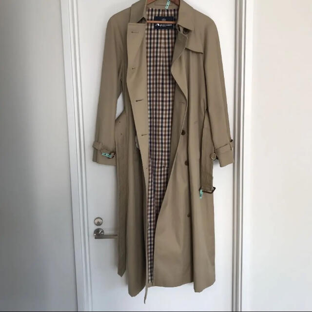 Aquascutum スーパーロングトレンチコート 1