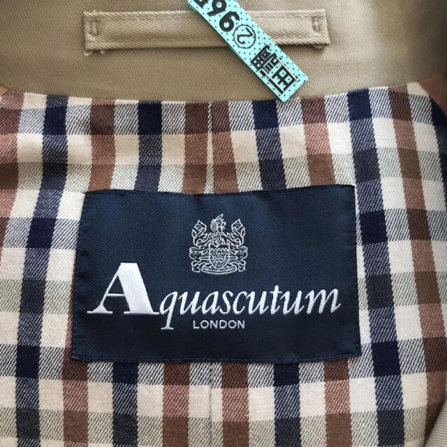 Aquascutum スーパーロングトレンチコート 2