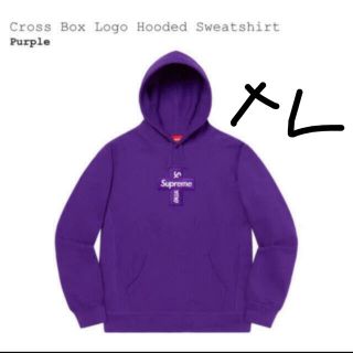 シュプリーム(Supreme)のだんごむし様専用　Supreme Cross Box Logo Hooded (パーカー)