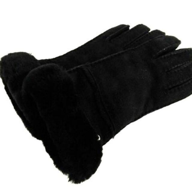 【10％OFF】 - UGG アグ 黒  レディース美品 寸法18cm 手袋 手袋