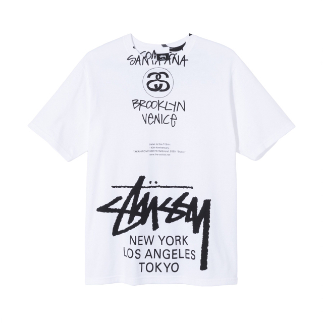 STUSSY 40th SOLOIST Mサイズ - Tシャツ/カットソー(半袖/袖なし)