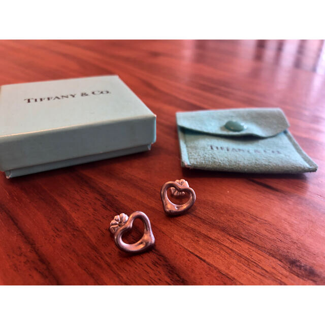 Tiffany オープンハート　ピアス 1