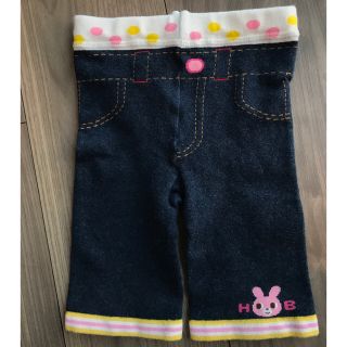 ミキハウス(mikihouse)のミキハウス スパッツ80 紺＆ピンクセット(パンツ)