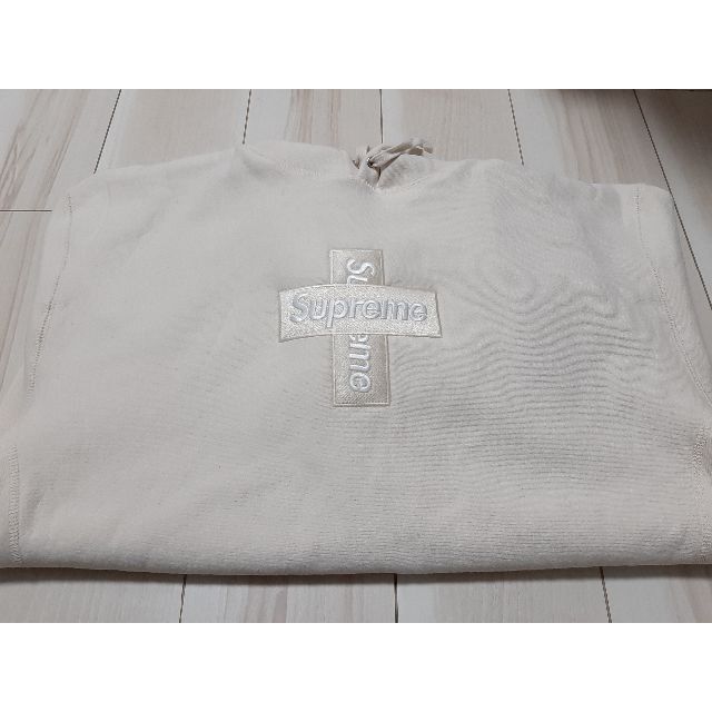 supreme Cross Box Logo Hooded Sweatshirt