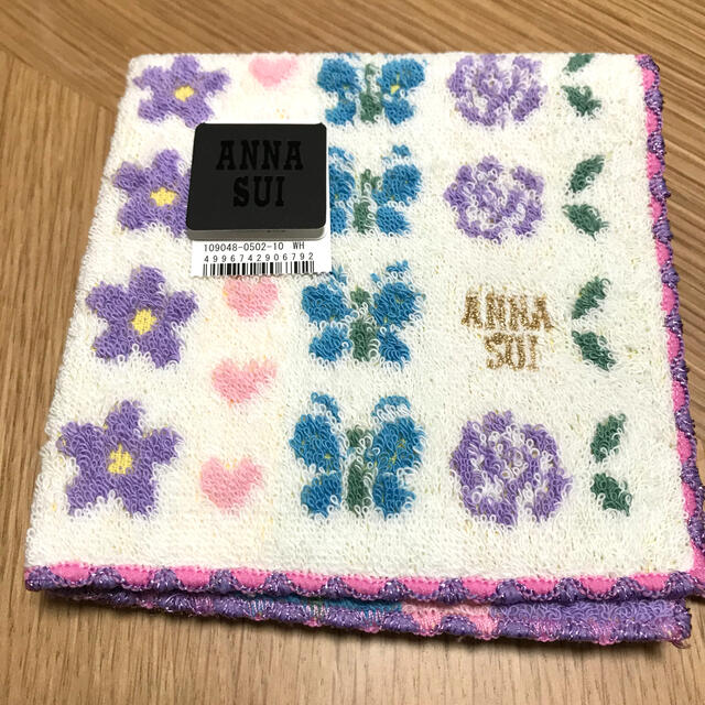 ANNA SUI(アナスイ)のアナスイのタオルハンカチ レディースのファッション小物(ハンカチ)の商品写真