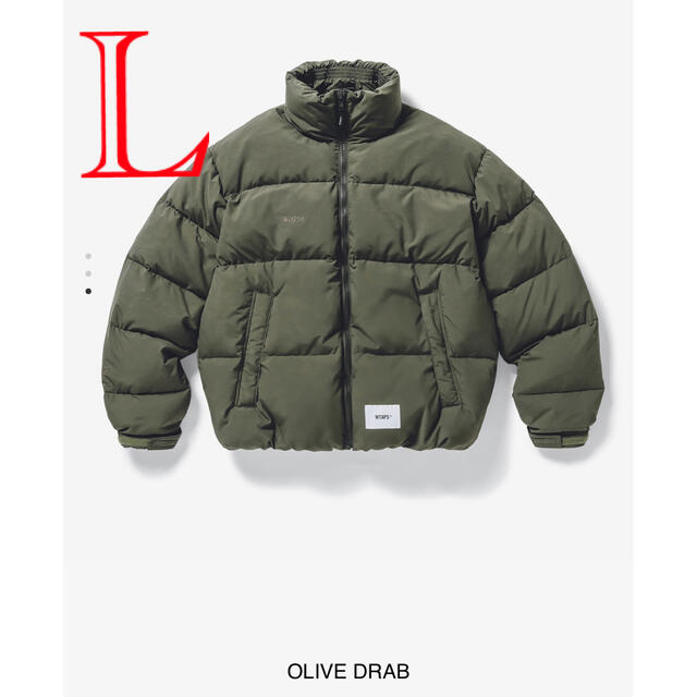 W)taps(ダブルタップス)のWTAPS 20AW BIVOUAC/JACKET  OD サイズL メンズのジャケット/アウター(ダウンジャケット)の商品写真