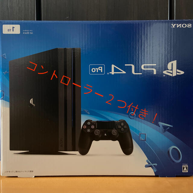 ps4pro 1TB SONY CUH-7000BB01 コントローラー2個付き