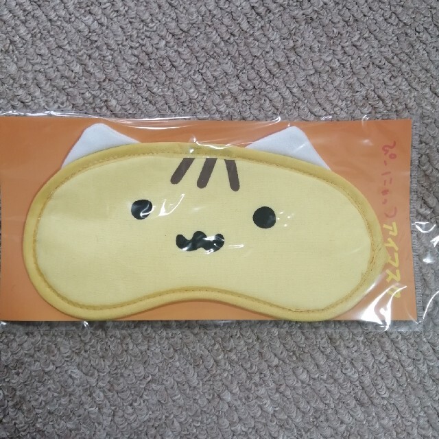 ぴーにゃっつ アイマスク エンタメ/ホビーのおもちゃ/ぬいぐるみ(キャラクターグッズ)の商品写真