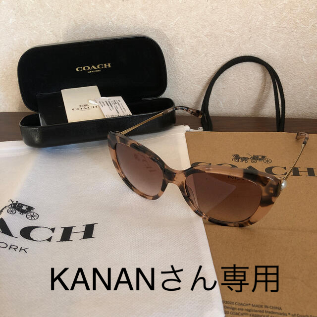 COACH(コーチ)のCOACH サングラス 新品 週末セール！ レディースのファッション小物(サングラス/メガネ)の商品写真