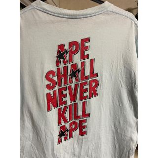 アベイシングエイプ(A BATHING APE)のアベイシングエイプ　Tシャツ　水色(Tシャツ/カットソー(半袖/袖なし))