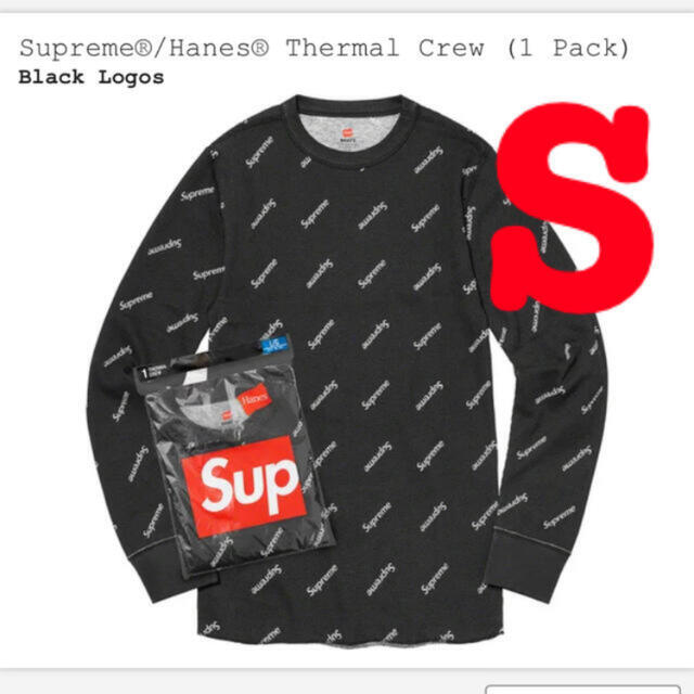 Supreme(シュプリーム)のSupreme®Hanes® Thermal Crew S シュプリームヘインズ メンズのトップス(Tシャツ/カットソー(七分/長袖))の商品写真