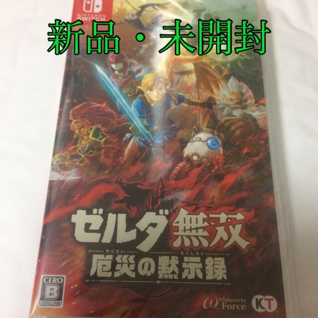 ゲームソフトゲーム機本体ゼルダ無双 厄災の黙示録 Switch