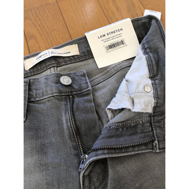 今季一番 GAPレディスデニムジーンズ GAP ギャップ ブラック ショートパンツ レディース ベロア テカリ ベルト付