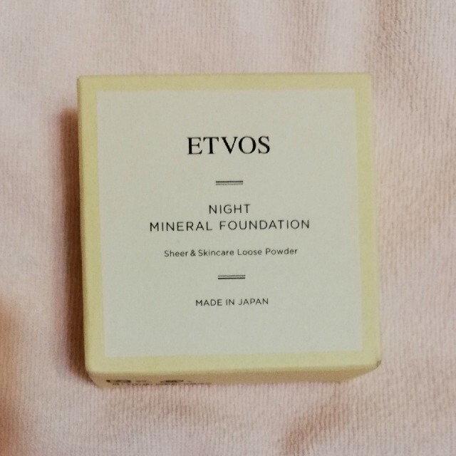 ETVOS(エトヴォス)のエトヴォス ナイトミネラルファンデーション(5g) コスメ/美容のベースメイク/化粧品(ファンデーション)の商品写真