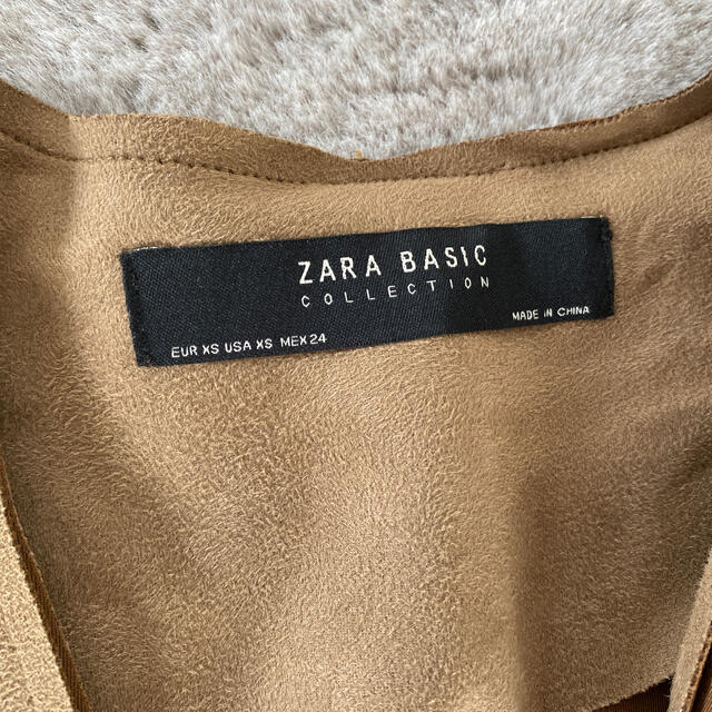 ZARA(ザラ)のZARA/スウェードガウン レディースのジャケット/アウター(ガウンコート)の商品写真