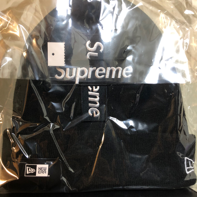 Supreme New Era Cross Box Logo Beanie