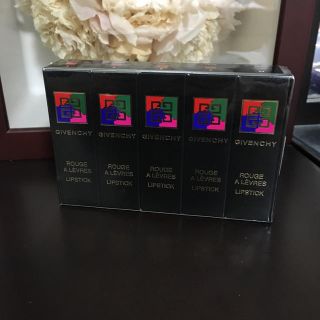 ジバンシィ(GIVENCHY)の新品♡ジバンシー リップ5本セット♡(口紅)