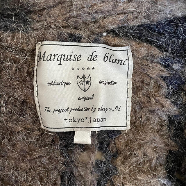 Marquise de blanc ニット　カーディガン　コート レディースのトップス(カーディガン)の商品写真