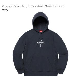 シュプリーム(Supreme)のSupreme Cross Box Logo シュプリーム XL 手元あり(パーカー)