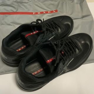 プラダ(PRADA)のPRADA SHINY SPORT SNEAKERS(スニーカー)