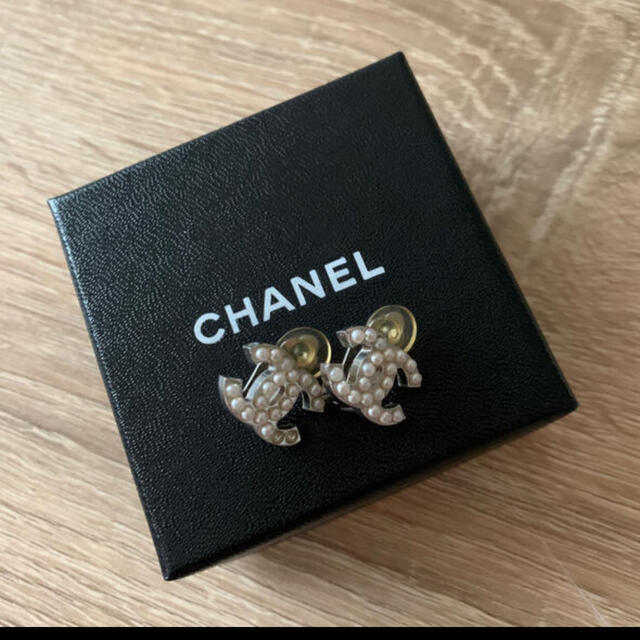 アクセサリーCHANEL パールイヤリング　高島屋購入品