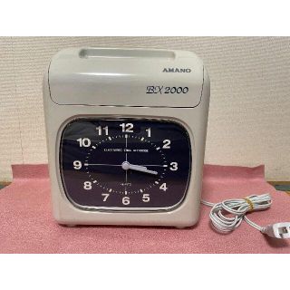アマノ電子タイムレコーダー BX2000(その他)