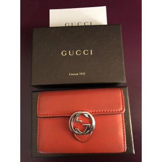 グッチ(Gucci)のタイムセール価格✨GUCCIキーケース6連.GGシルバー金具.オレンジ(キーケース)