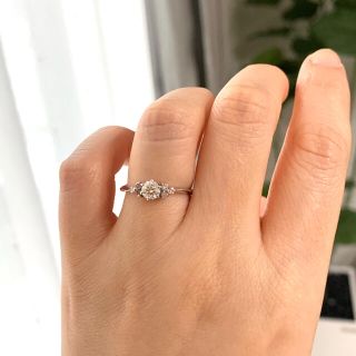 デビアス(DE BEERS)の《確認用》FOREVERMARK フォーエバーマークブラックレーベルダイヤモンド(リング(指輪))