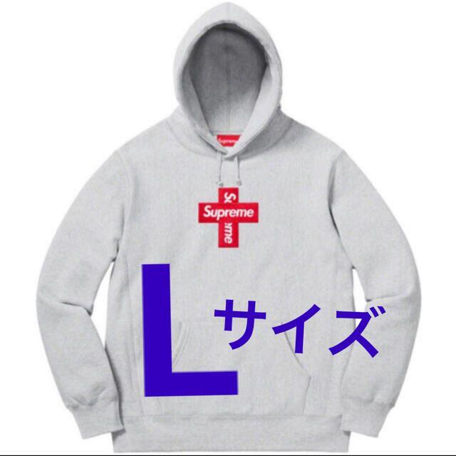 ｼｭﾌﾟﾘｰﾑ Cross Box Logo Hooded Sweatshirt