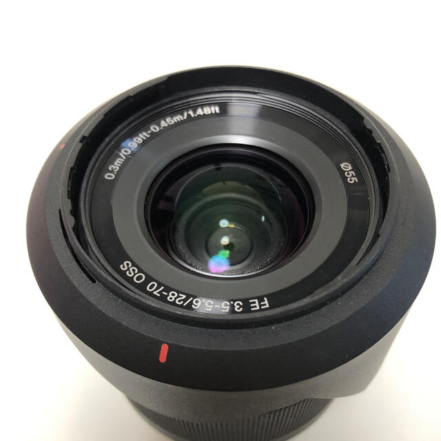 SONY(ソニー)の【美品】SONY FE3.5-5.6/28-70 SEL2870 スマホ/家電/カメラのカメラ(レンズ(ズーム))の商品写真