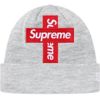 シュプリーム(Supreme)のSupreme New Era Cross Box Logo Beanie(ニット帽/ビーニー)