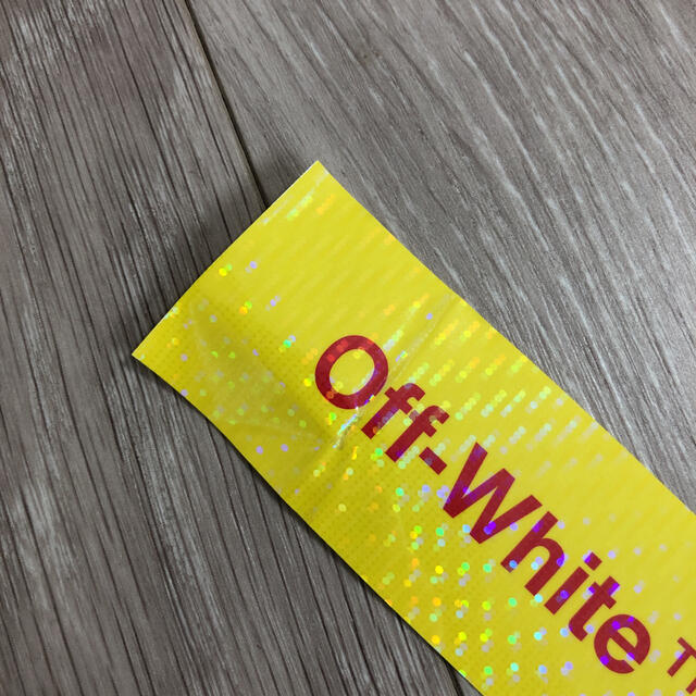 OFF-WHITE(オフホワイト)のOff-White ステッカー 値下げ不可 メンズのファッション小物(その他)の商品写真