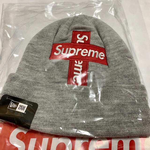 ☆supreme newera cross boxlogo  beanie☆