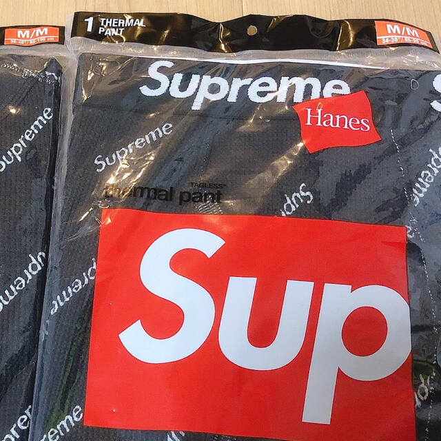 Supreme(シュプリーム)のSupreme  Hanes®︎ Thermal Pant (1 Pack) M メンズのレッグウェア(レギンス/スパッツ)の商品写真