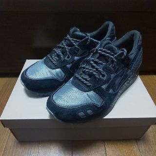 アシックス(asics)の新品未使用 エミ アシックス ゲルライト3 ブラック レディース スニーカー(スニーカー)