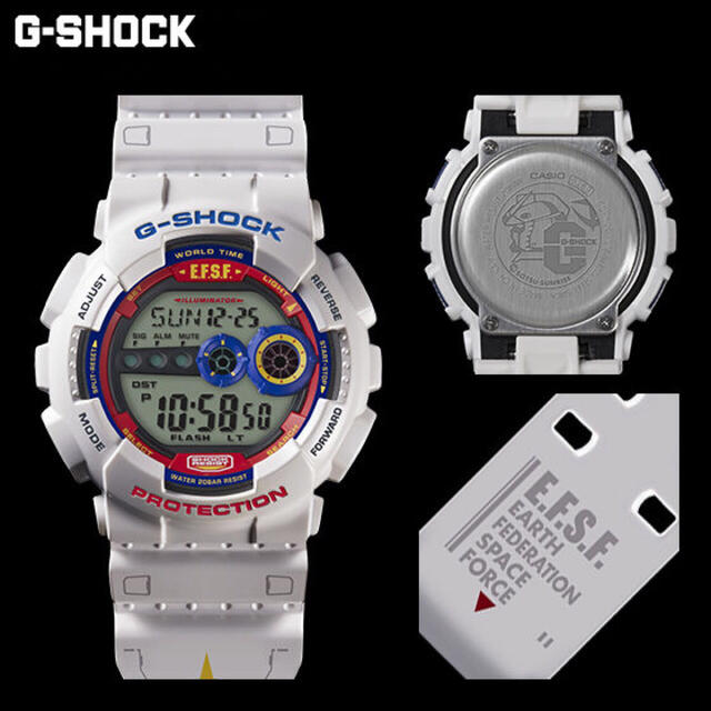 【新品】機動戦士ガンダム35周年記念商品 G-SHOCK x GUNDAM