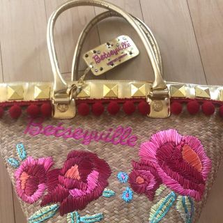 ベッツィジョンソン(BETSEY JOHNSON)の訳あり。ベッツィージョンソン(*´˘`*)(ハンドバッグ)