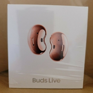 サムスン(SAMSUNG)の新品未開封！ Galaxy Buds Live MysticBronze(ヘッドフォン/イヤフォン)