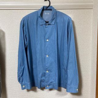 ムジルシリョウヒン(MUJI (無印良品))のMUJI LABO  無印良品　インディゴ　シャツ　S〜Mサイズ(シャツ)