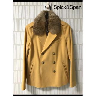 スピックアンドスパン(Spick & Span)のスピックアンドスパン☆コート　アウター　ファー付き(ピーコート)