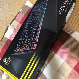 プレイステーション4(PlayStation4)のCorsair K55 RGB ゲーミングキーボード(PC周辺機器)