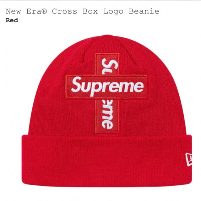 メンズSupreme New Era®Cross Box Logo Beanie