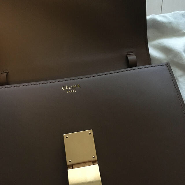 未使用レア 旧ロゴ CELINE クラシックボックス