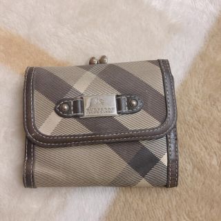 バーバリーブルーレーベル(BURBERRY BLUE LABEL)のバーバリーブルーレーベル三つ折り財布(財布)