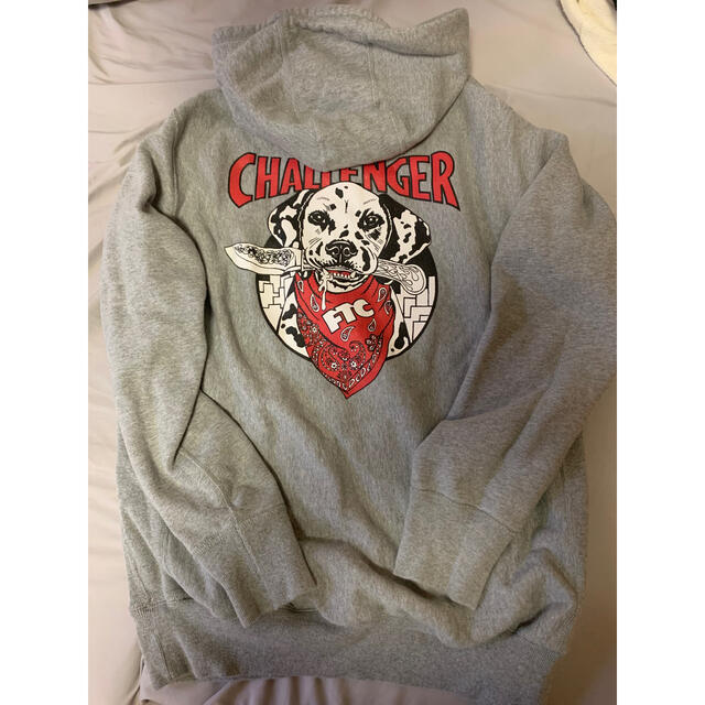 FTC×CHALLENGER PULLOVER HOODY M グレー - パーカー